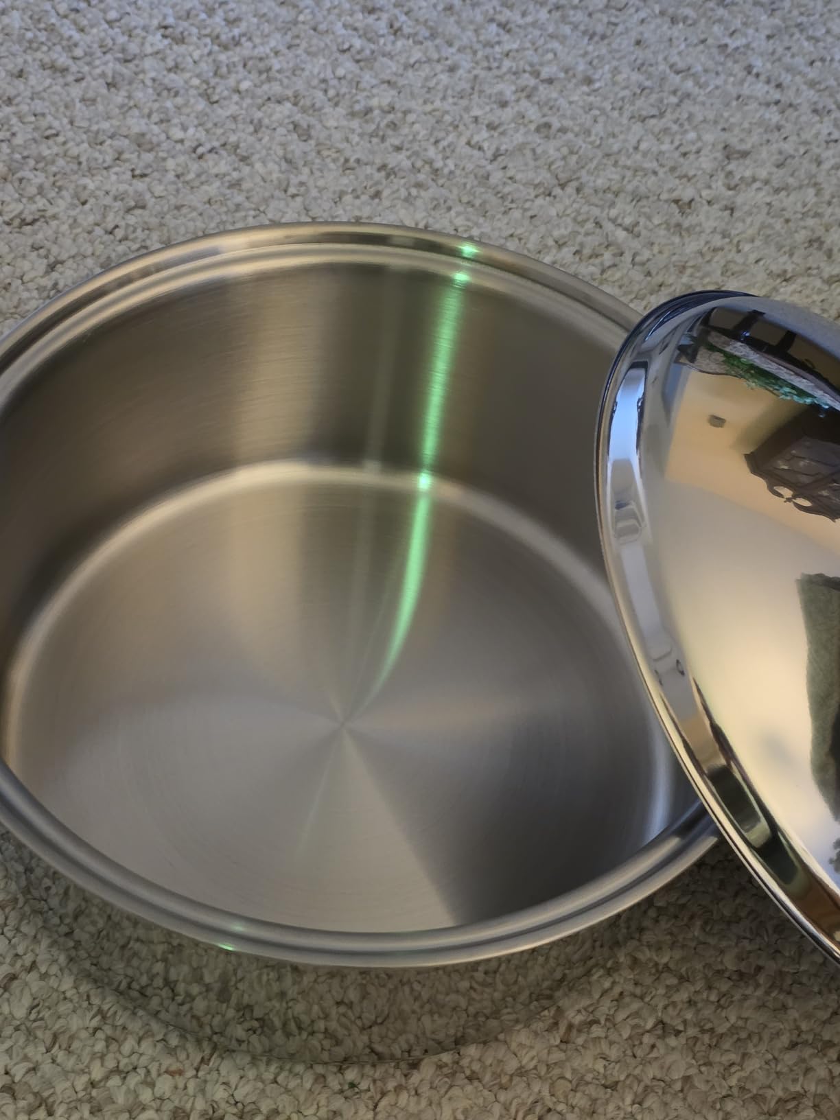 Heritage Steel 8 Quart Stock Pot with Lid - Titanium Strengthened 316Ti Stainless Steel with 5-Ply Construction - Induction-Ready and Fully Clad, Made in USA customer photo 1