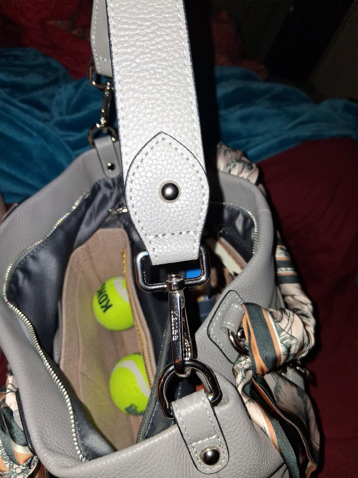 Kattee Women's Soft Leather Tote Bag, Top Satchel Purses and Handbags customer photo 2