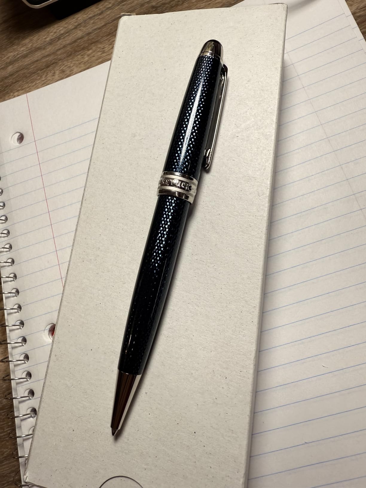 Montblanc Meisterstuck Solitaire Blue Hour Midsize Ballpoint Pen customer photo 1