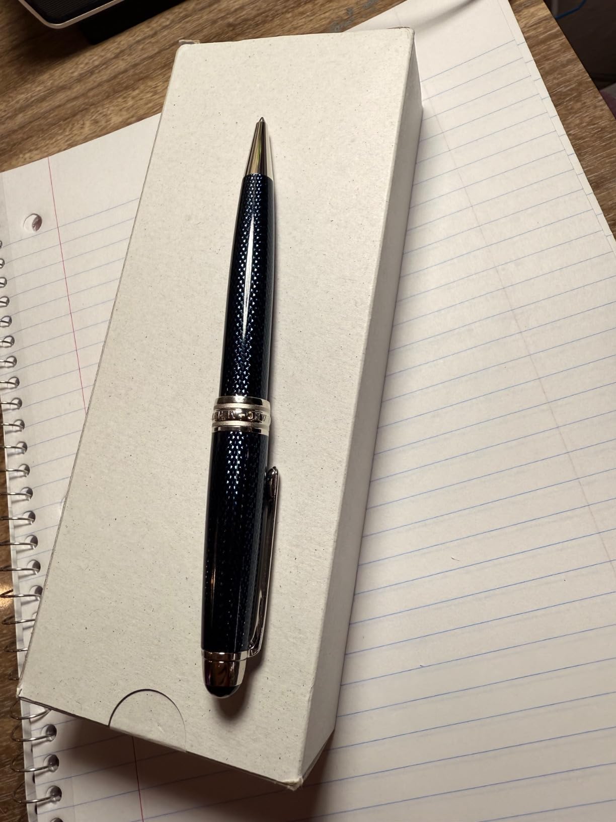 Montblanc Meisterstuck Solitaire Blue Hour Midsize Ballpoint Pen customer photo 2