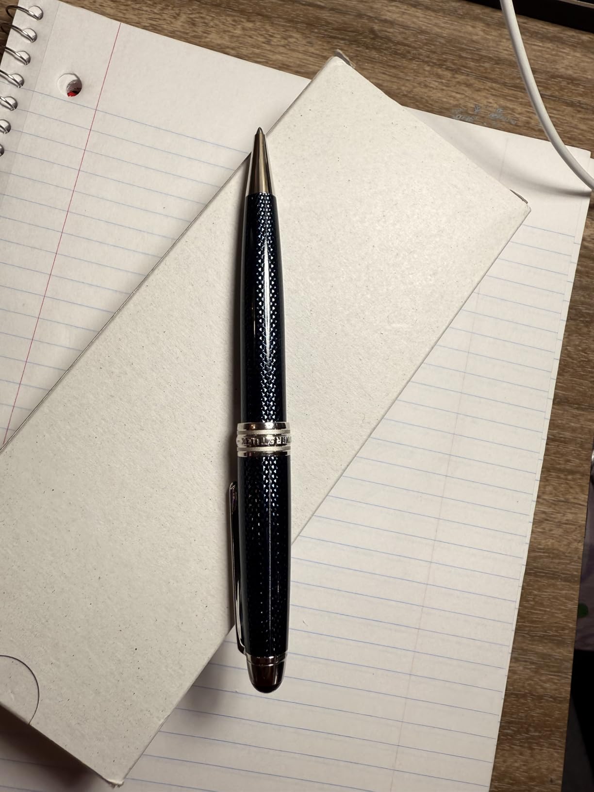 Montblanc Meisterstuck Solitaire Blue Hour Midsize Ballpoint Pen customer photo 3