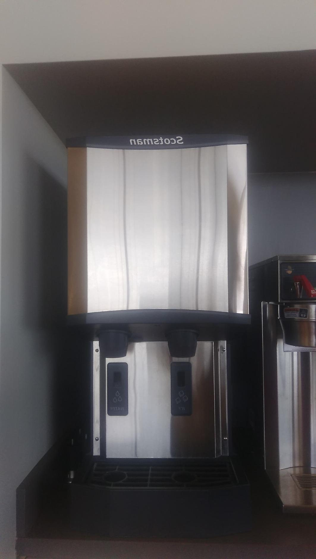 Scotsman HID312A-1, Meridian Nugget Ice & Water Dispenser, 12 lb Storage Capacity, 300 lb Daily Production, Stainless Steel, Countertop Air-Cooled, Self-Contained Refrigeration, 115v, NSF customer photo 2