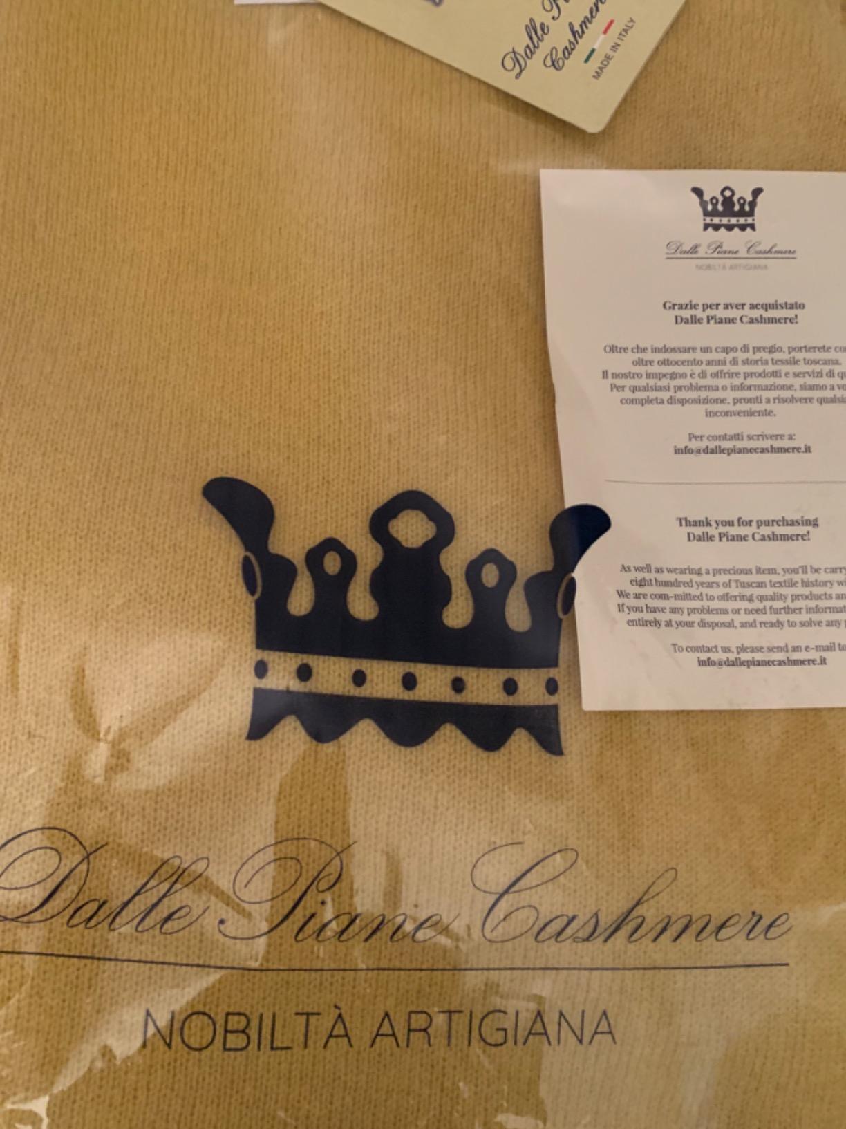 Dalle Piane Cashmere Women's 100% Cashmere Stole - Made in Italy - Elegant Accessory, Gift Idea - 24 x 81 in customer photo 2