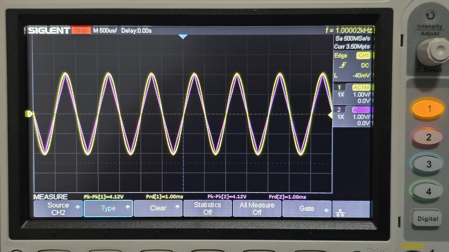 Siglent Technologies SDG2042X Arbitrary Waveform Function-Generators, 40 MHz, Dual-Channel, 1.2 GSa/s Sampling Rate customer photo 1