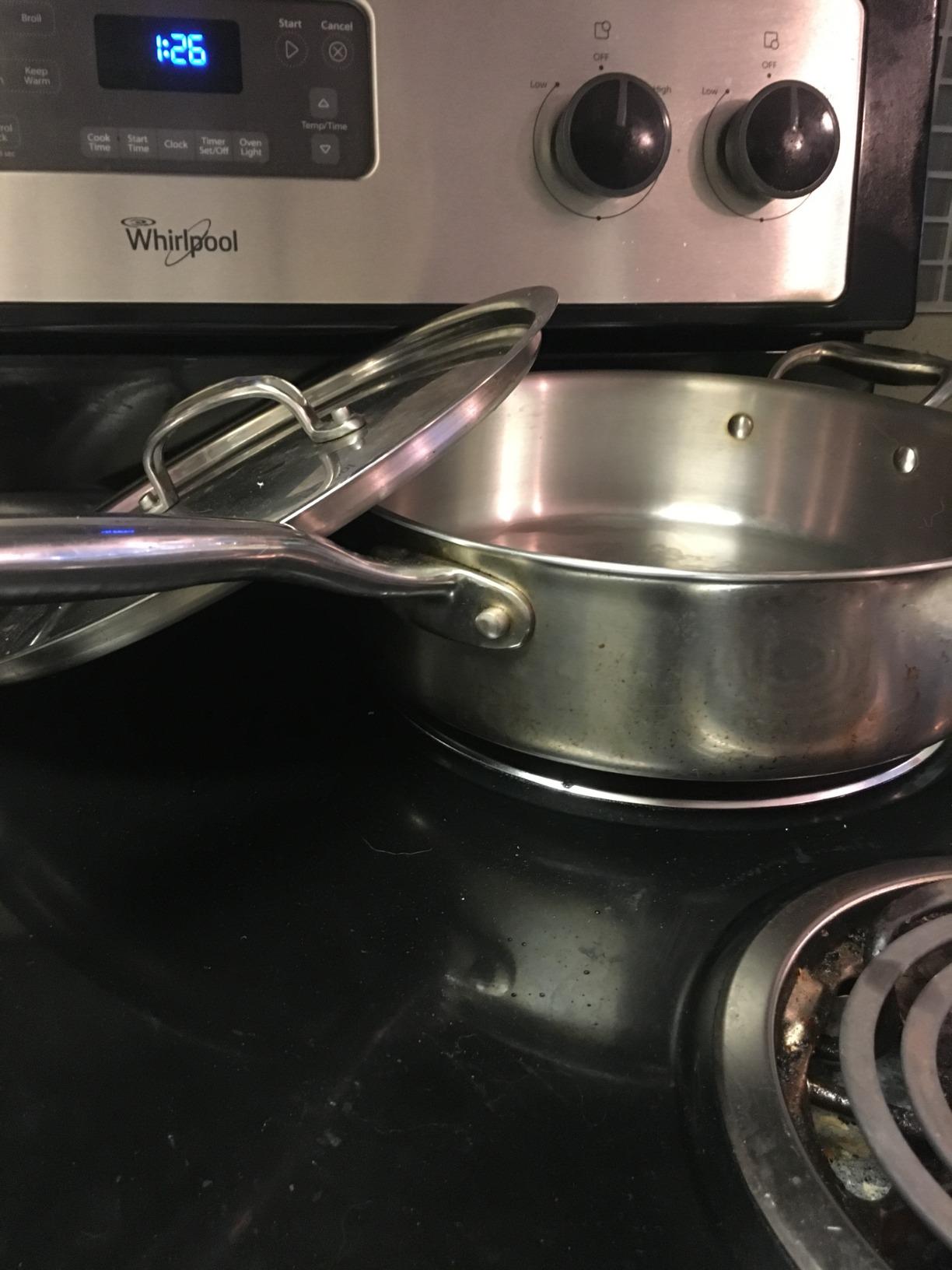 Heritage Steel 5 Quart Sauteuse Pan with Lid - Titanium Strengthened 316Ti Stainless Steel with 5-Ply Construction - Induction-Ready and Fully Clad, Made in USA customer photo 1