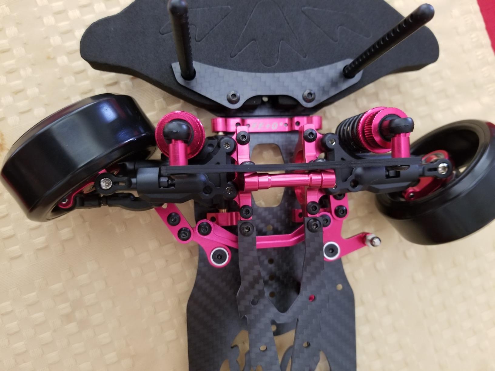 3Racing 1/10 Alloy & Carbon RWD Drift Racing Car Frame Body Kit for Sakura D4 customer photo 1