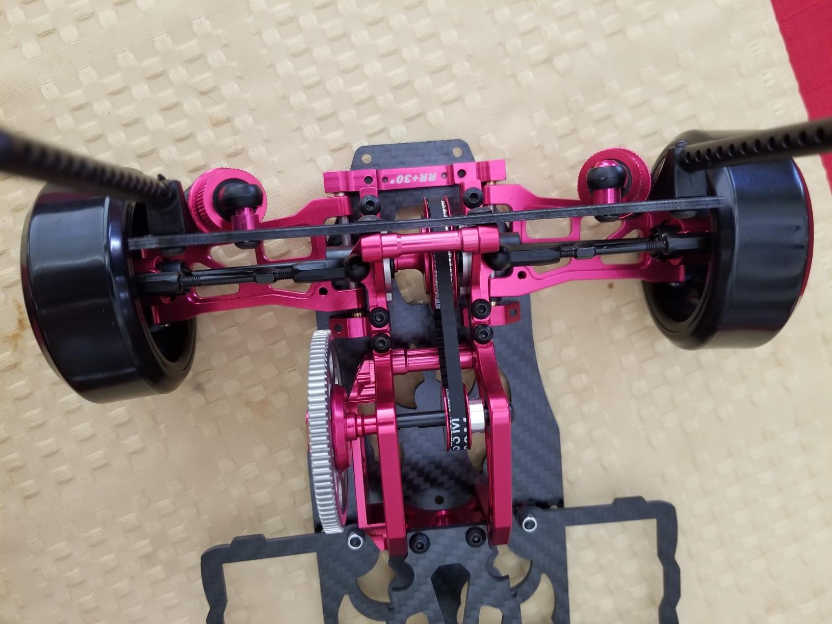 3Racing 1/10 Alloy & Carbon RWD Drift Racing Car Frame Body Kit for Sakura D4 customer photo 2