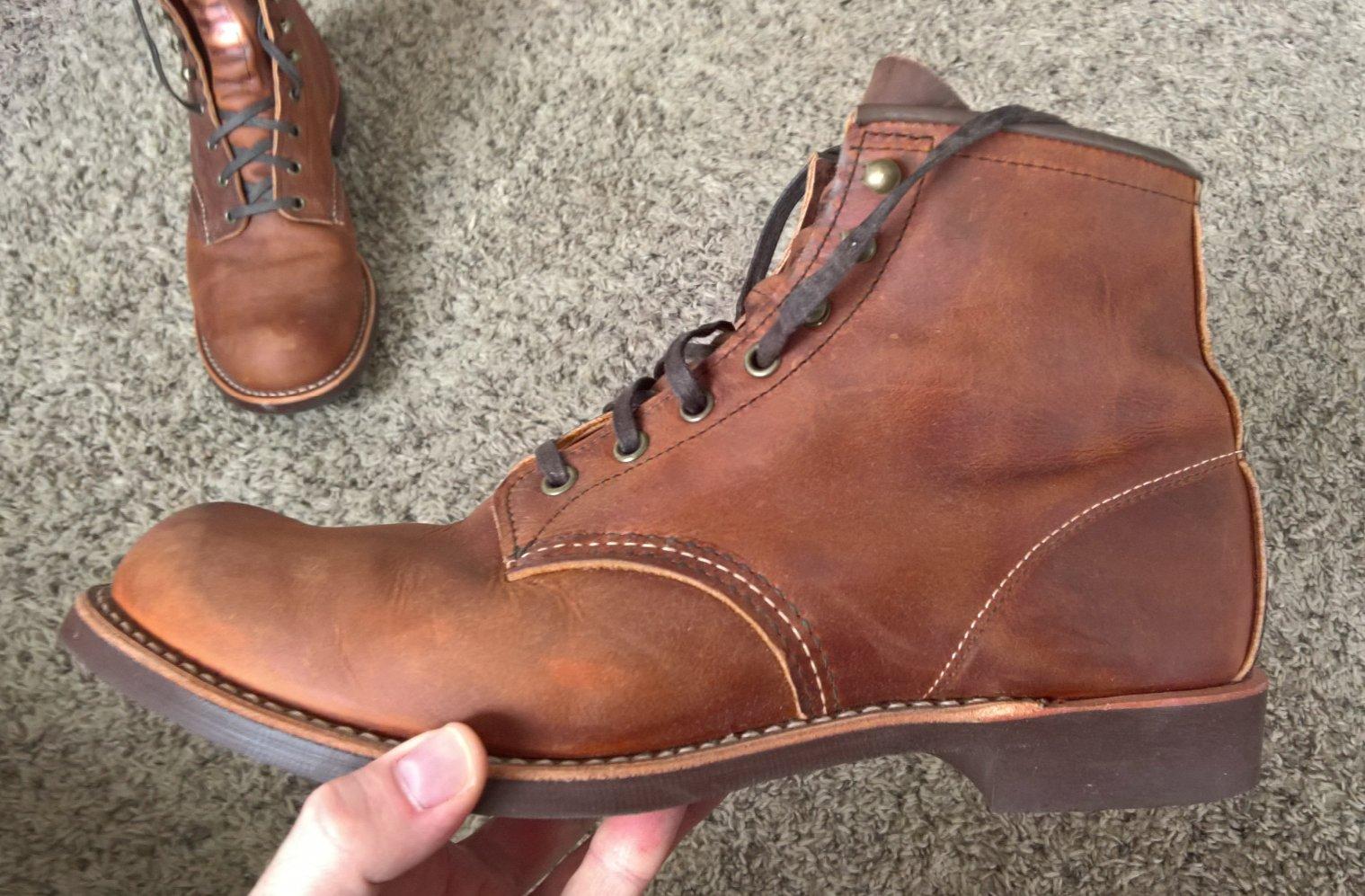 Red Wing Heritage Men's Blacksmith Vibram Boot customer photo 1