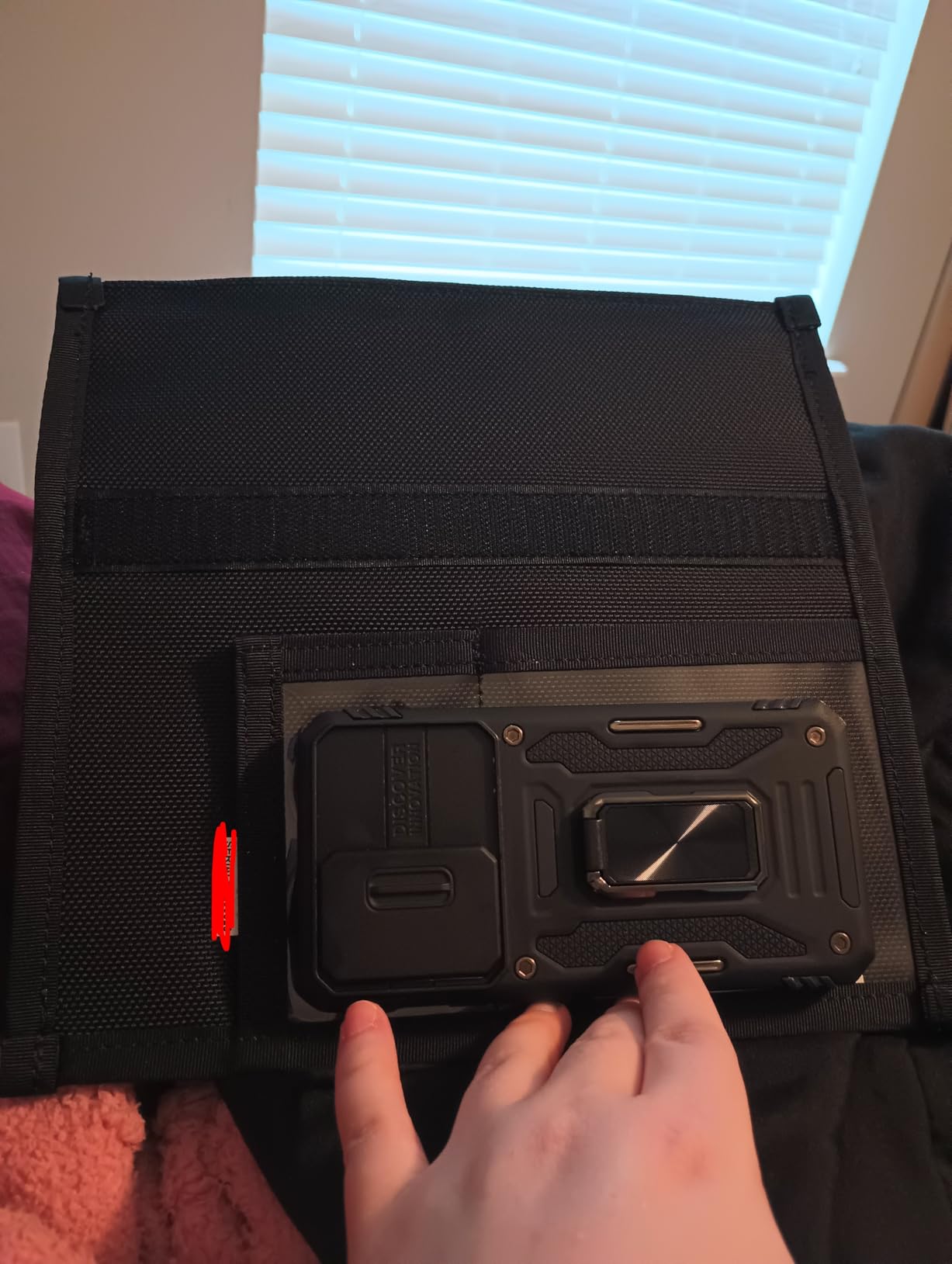 Mission Darkness Non-Window Faraday Bag for Phones // Signal Blocking Faraday Cage Prevents Hacking Tracking Spying, Device Shielding for Law Enforcement Military Digital Forensics, EMP CME Protection customer photo 1