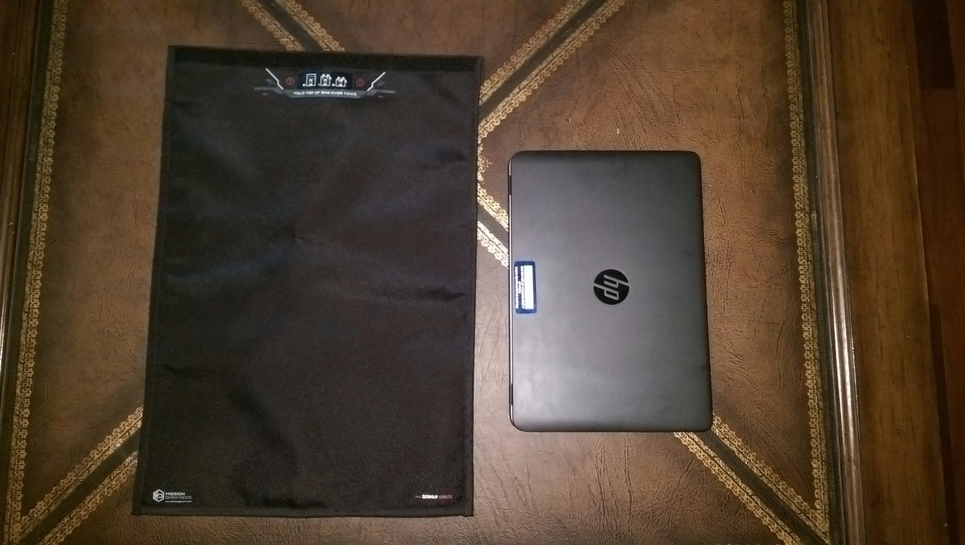 Mission Darkness Faraday Bag for Laptops // Device Shielding for Law Enforcement & Military, Executive Privacy, Travel & Data Security, Anti-Hacking & Anti-Spying Assurance customer photo 2