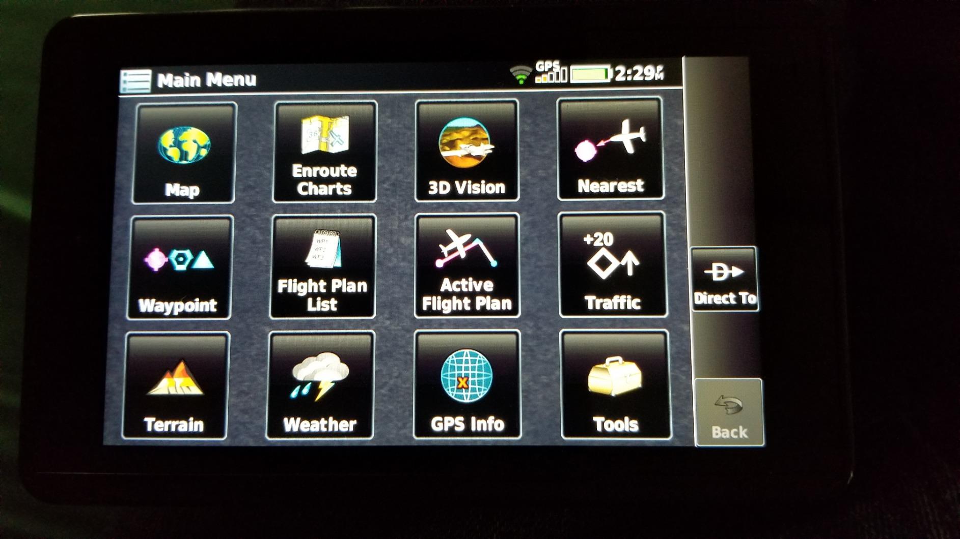 Garmin aera660 Touchscreen Aviation GPS Portable customer photo 1