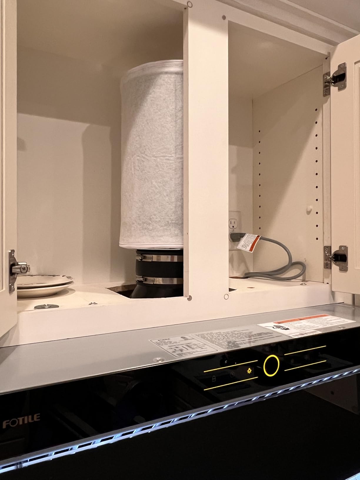 VIVOSUN 4 Inch Air Carbon Filter Smellines Control with Australia Virgin Charcoal for Inline Duct Fan, Grow Tent customer photo 1