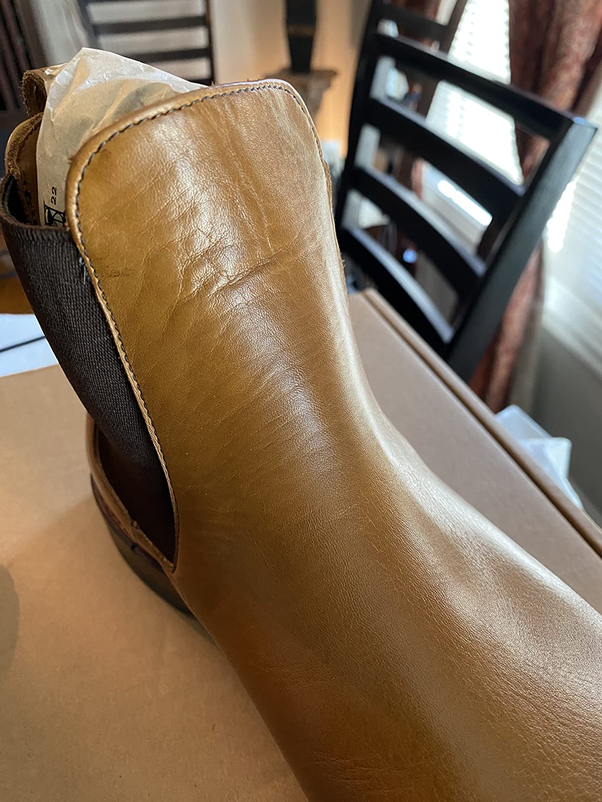 Allen Edmonds Men's Liverpool Leather Chelsea Boot - Classic customer photo 2