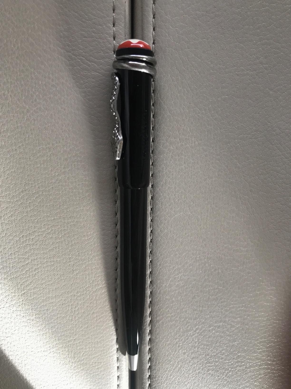 Montblanc Heritage Collection Rouge et Noir Black Ballpoint Pen 114724 customer photo 1