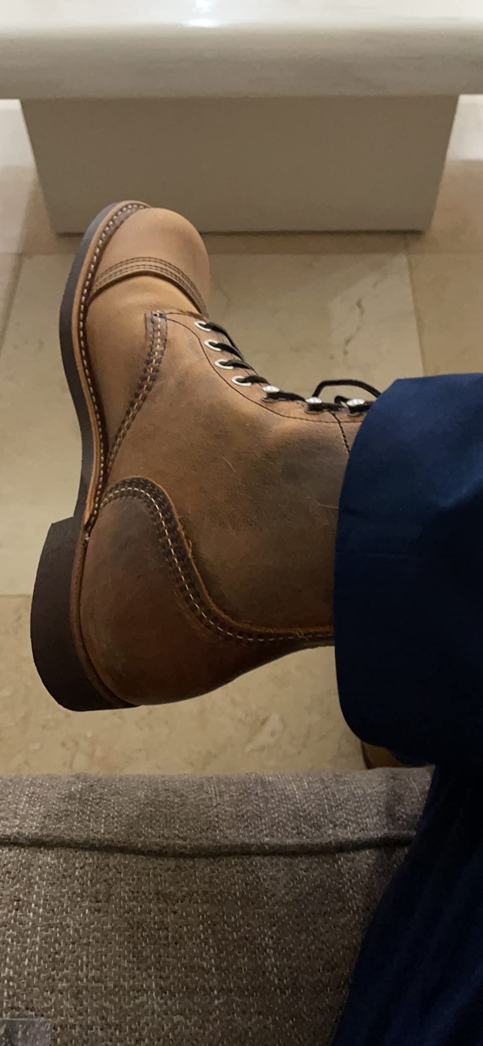 Red Wing Heritage Men's Iron Ranger - Copper Rough & Tough customer photo 2