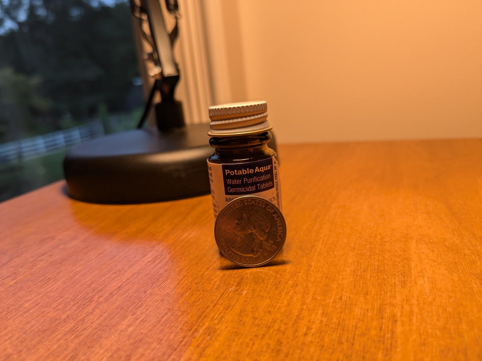 Potable Aqua Water Purification Tablets, Portable and Effective Water Purification Solution for Camping, Hiking, Emergencies, Natural Disasters and International Travel, Two 50ct Bottles, Blue customer photo 2