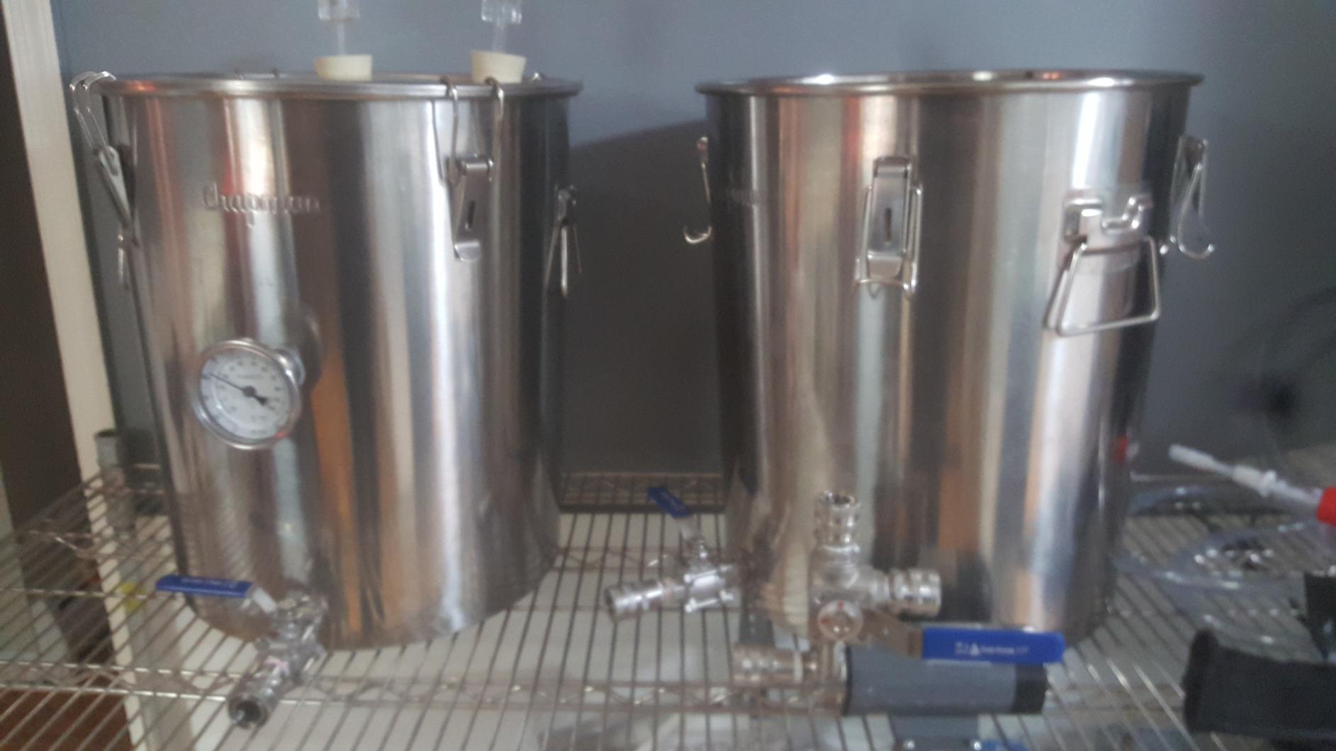 Stainless Steel Fermenter, 14 Gallon Total Capacity - Durable Wine, Beer, Mead, Kombucha Fermenter & Kettle, Ideal for 10 Gallon Batches customer photo 2