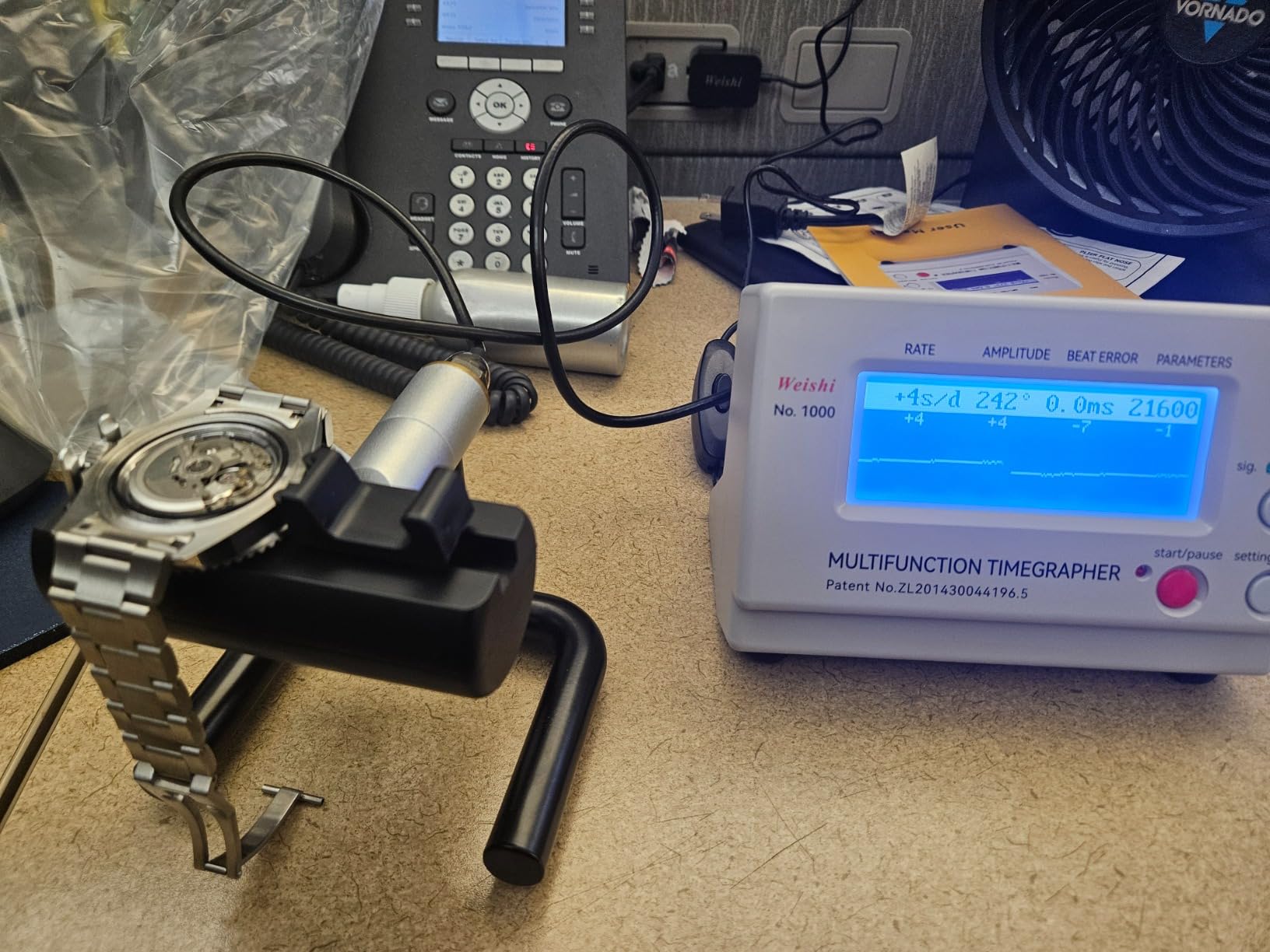 YaeTek Watch Timing Machine Tester Tools Multifunction Timegrapher customer photo 2