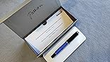 Pelikan Tradition M205 Blue Marble Fountain Pen, Fine Nib customer photo 2
