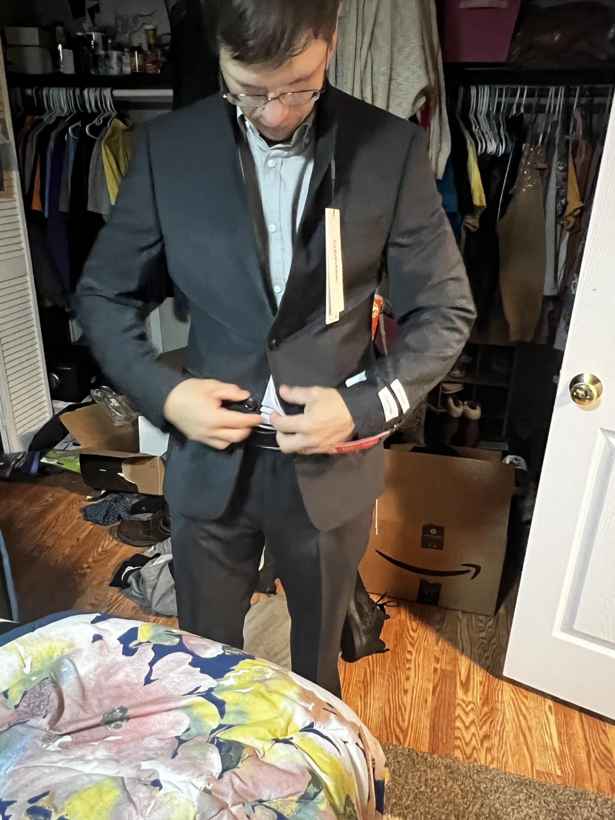 Kenneth Cole Men's Slim Fit Suit Separates customer photo 2