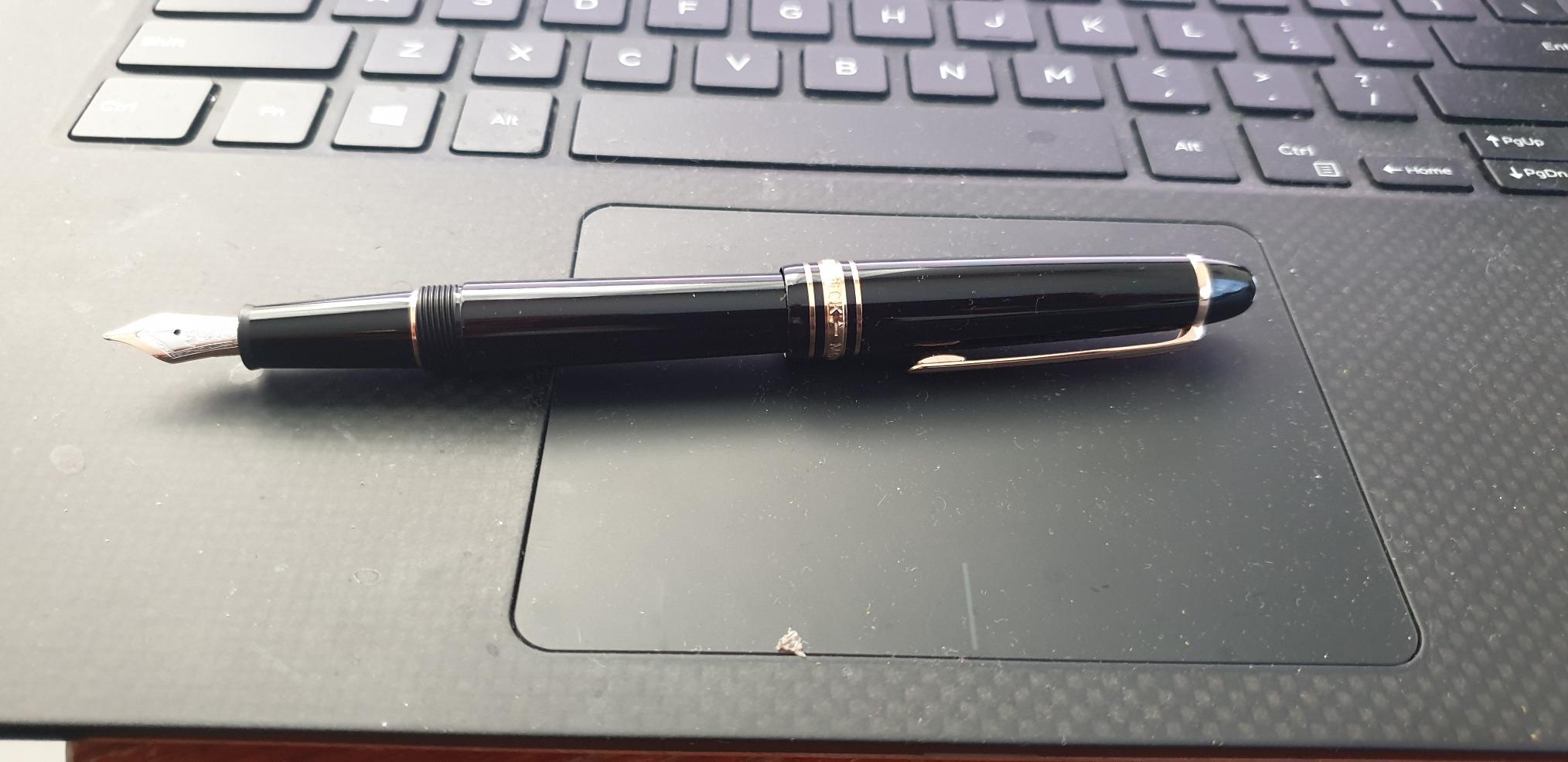 Montblanc Meisterstuck Black Fountain Pen 112675 customer photo 1