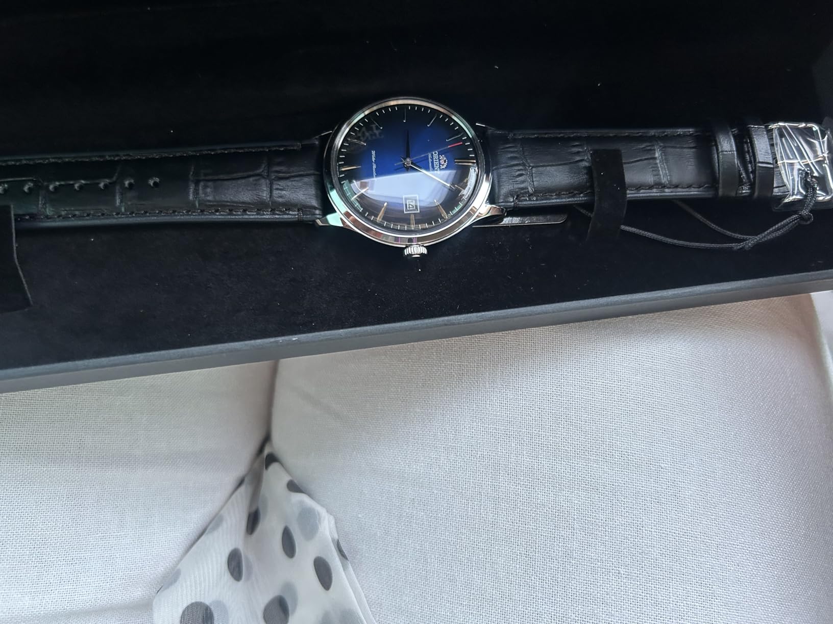 Orient 'Bambino Version 4' Japanese Automatic/Hand Winding Stainless Steel and Leather Dress Watch customer photo 1