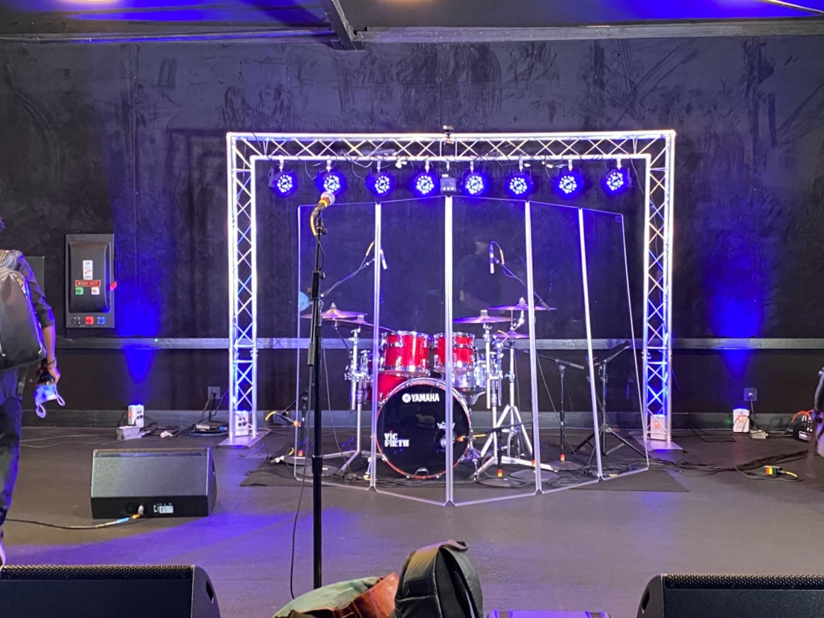 CO-Z LED Stage Lights DMX, 8 pcs 18x3W RGB Par Can Lights Package with DMX Controller Sound Activated Stage Effect Lighting for Party DJ Dance Church Wedding Home Uplighting customer photo 2