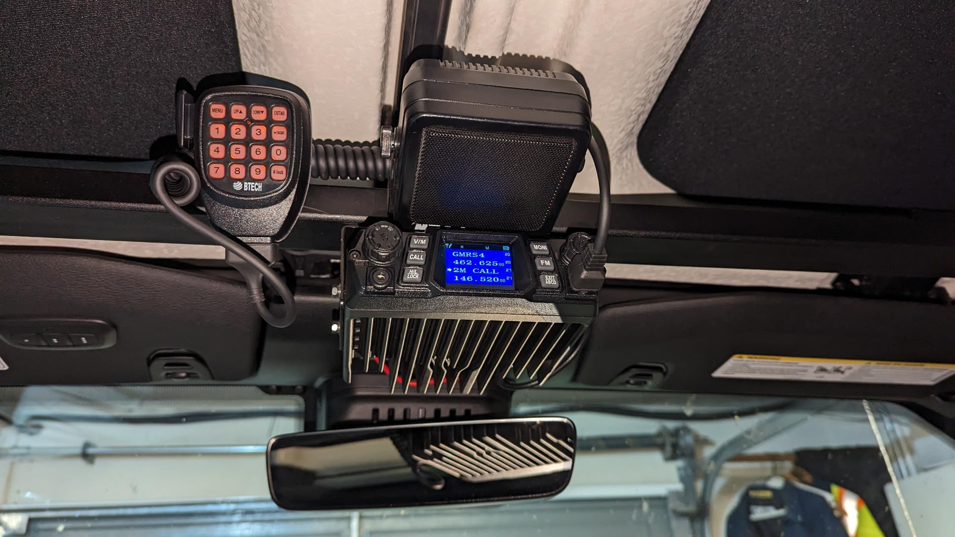 BTECH UV-50X2 (Second Gen.) Mobile 50 Watt Dual Band Base, Mobile Radio: VHF, UHF Amateur (Ham) customer photo 2