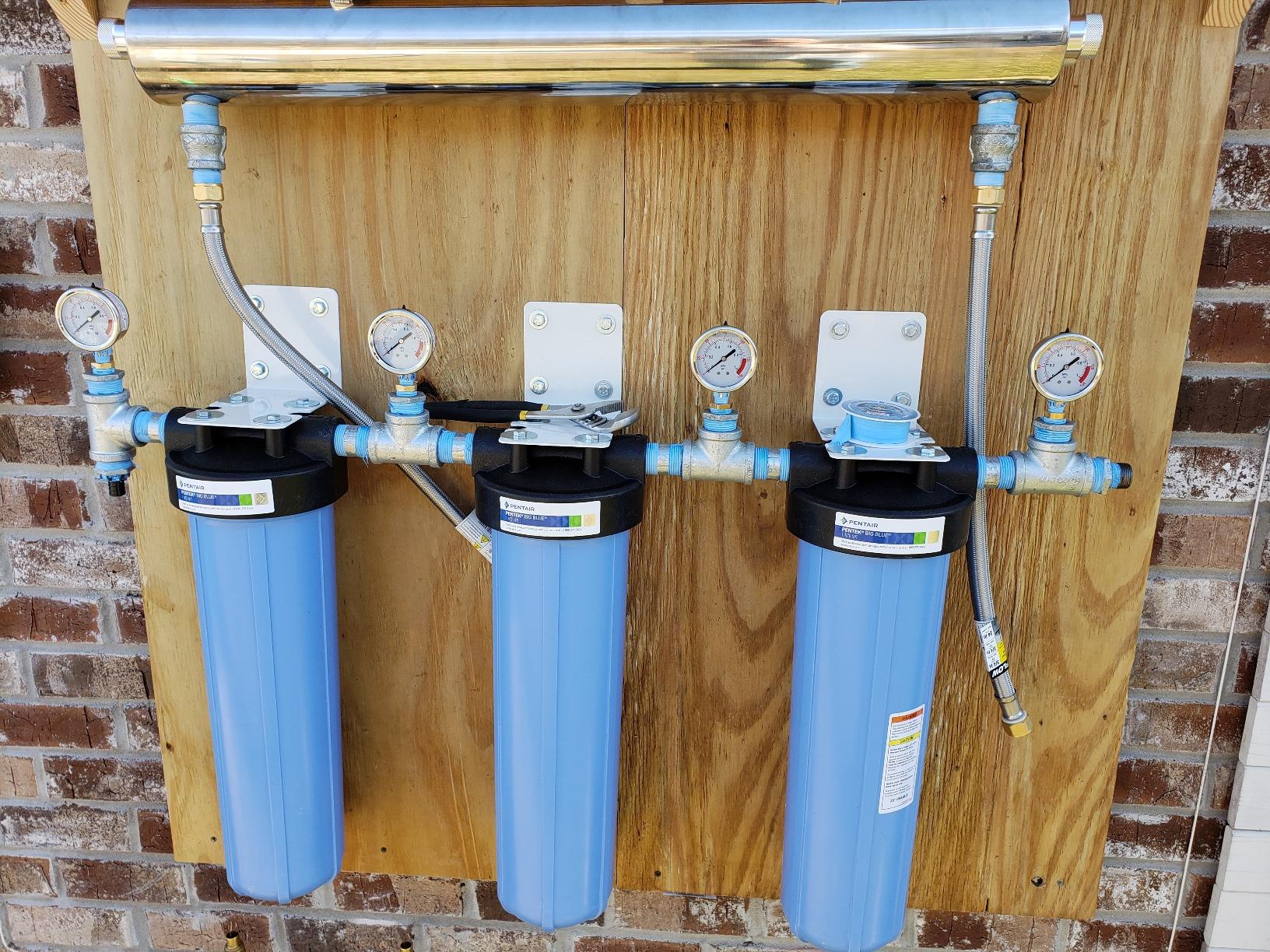 UV Water Filter Whole House Purifier System 110W Ultraviolet Light Lamp, 110V, 24GPM Flow Rate, 1-inch NPT Inlet Outlet Purification by Bluonics customer photo 2