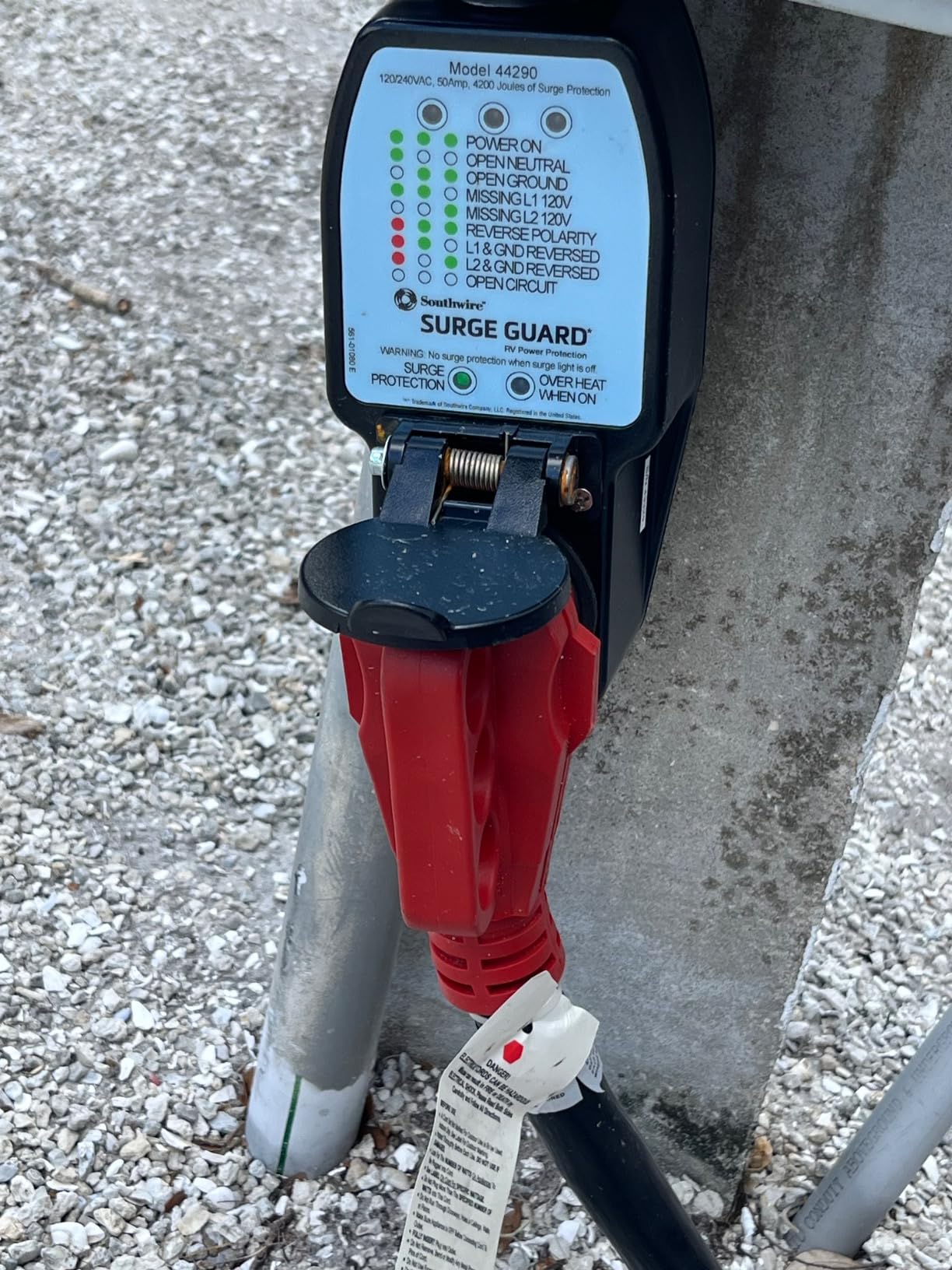 Surge Guard 44290 Portable Surge Protector - 120/240V, 50A customer photo 1