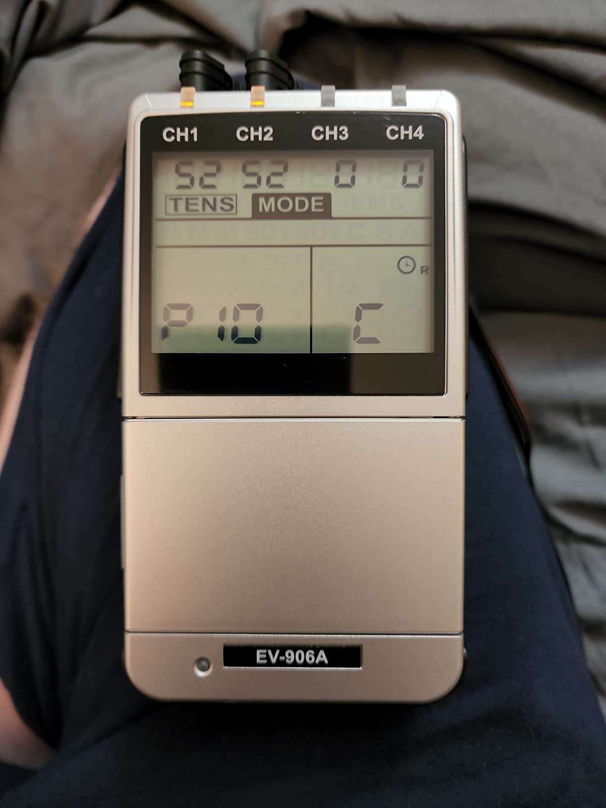 Med-Fit 906A Premier 4 Channel Rechargeable - TENS EMS Combo Muscle Stimulator for Pain Relief and Muscle Strengthening customer photo 1