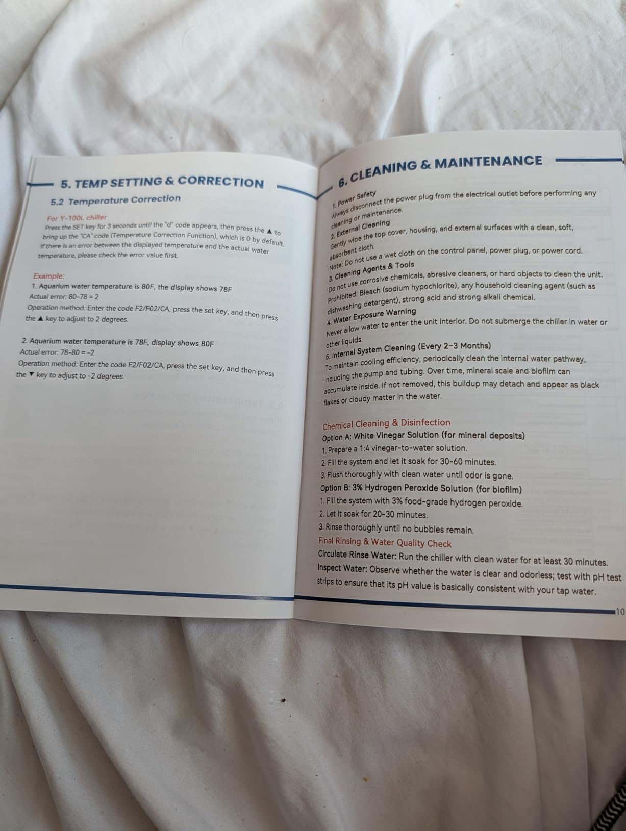 BAOSHISHAN Aquarium Chiller 42gal 1/10 HP Water Chiller for Hydroponics System with Compressor Refrigeration Special Quiet Design customer photo 1