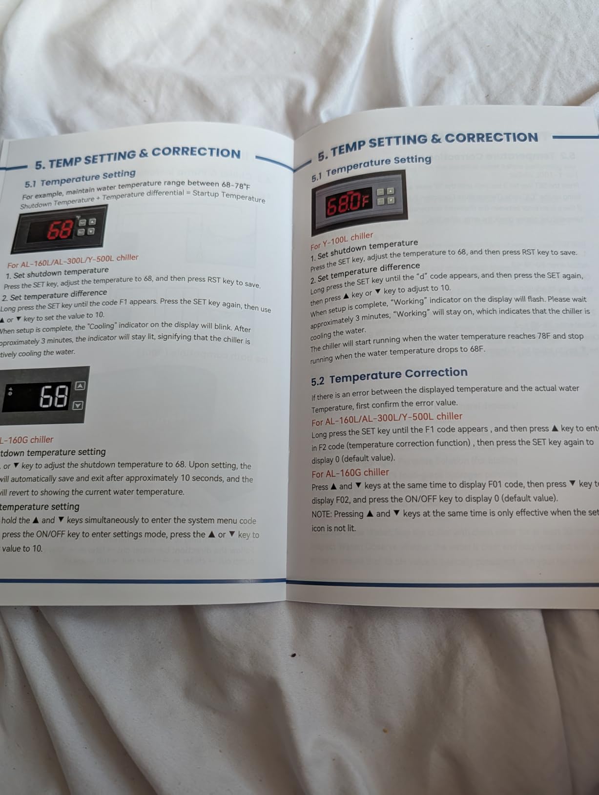 BAOSHISHAN Aquarium Chiller 42gal 1/10 HP Water Chiller for Hydroponics System with Compressor Refrigeration Special Quiet Design customer photo 2