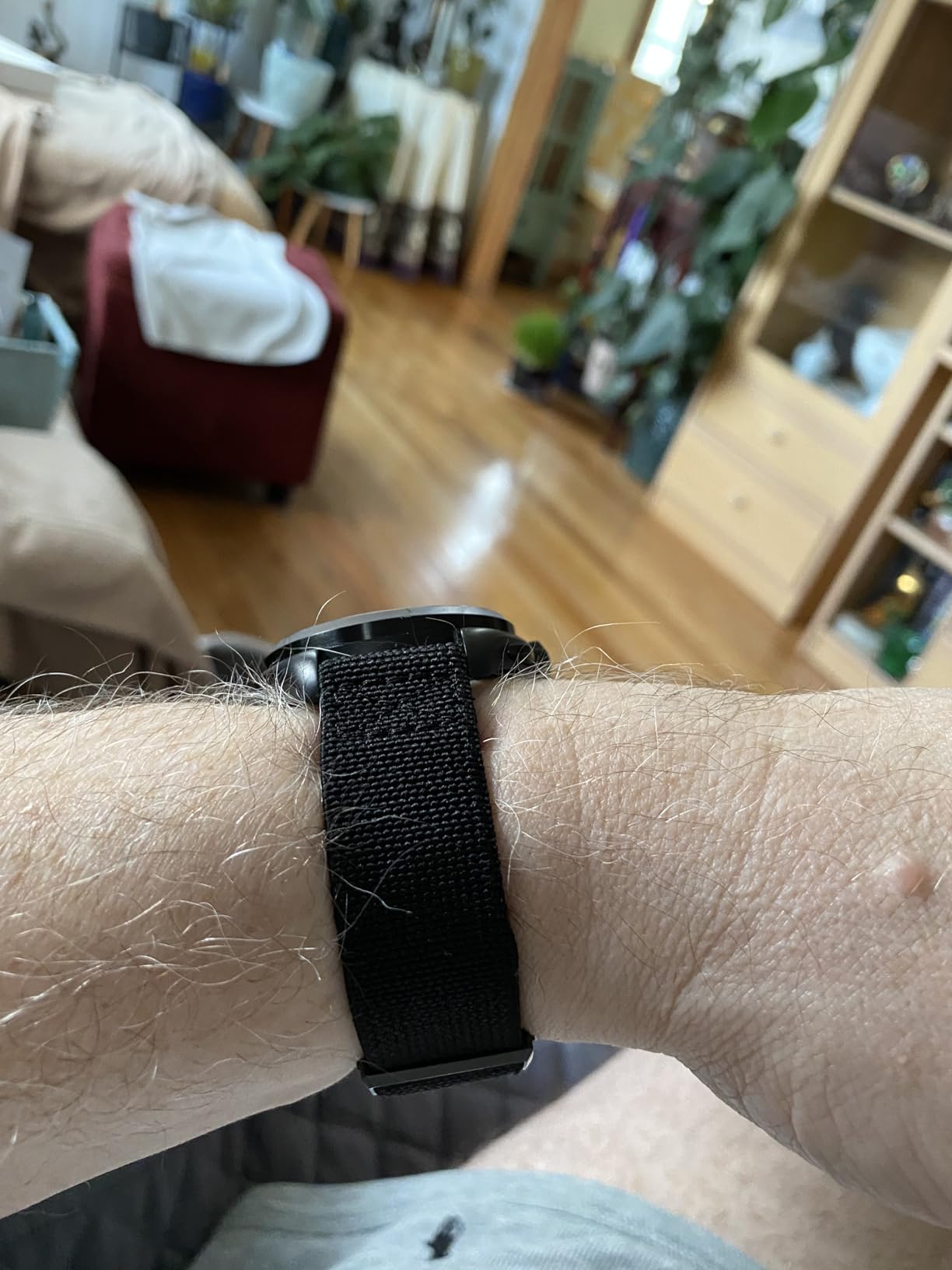 Bulova Men's Archive Series Lunar Pilot 6-Hand Chronograph Precisionist Black Ion-Plated Stainless Steel, Black NATO Strap and Sapphire Crystal Style: 98A186 customer photo 1