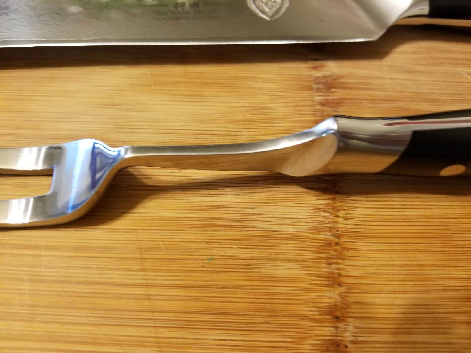 Dalstrong Slicing Brisket Knife Set Meat Fork - Carving Set - AUS-10V Japanese Steel - Premium G10 Handle - Sheath - Shogun Series Butcher Knife - Carving Knife - Slicer Boning Knife for Meat Cutting customer photo 1