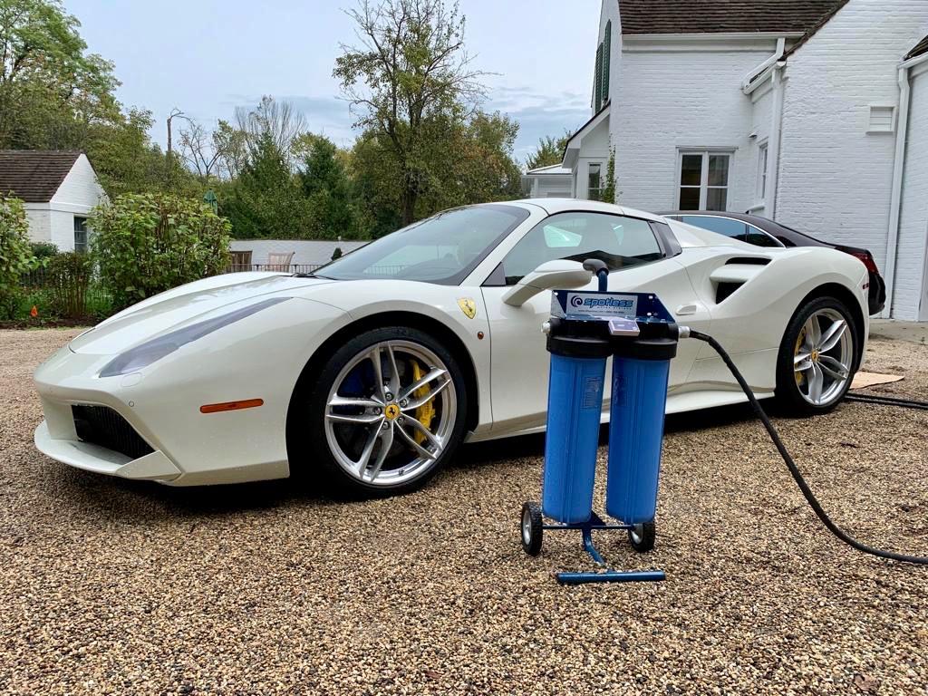 Spotless Water Systems - DIC-20, Simple Window, Solar Panel, RV & Car Wash System, Works for All Vehicles, Motorcycles, Bikes, Boats, Planes, Yachts, Towel Drying Eliminated customer photo 2
