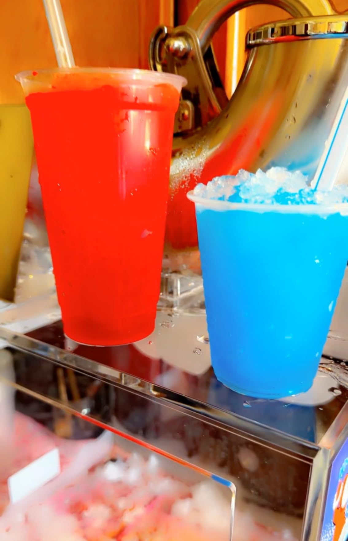 Polar Blast Snow Cone Machine - Acrylic Crushed Ice Maker Grinds Up to 500lbs of Ice Per Hour for Parties, Events, and More by Great Northern Popcorn customer photo 1