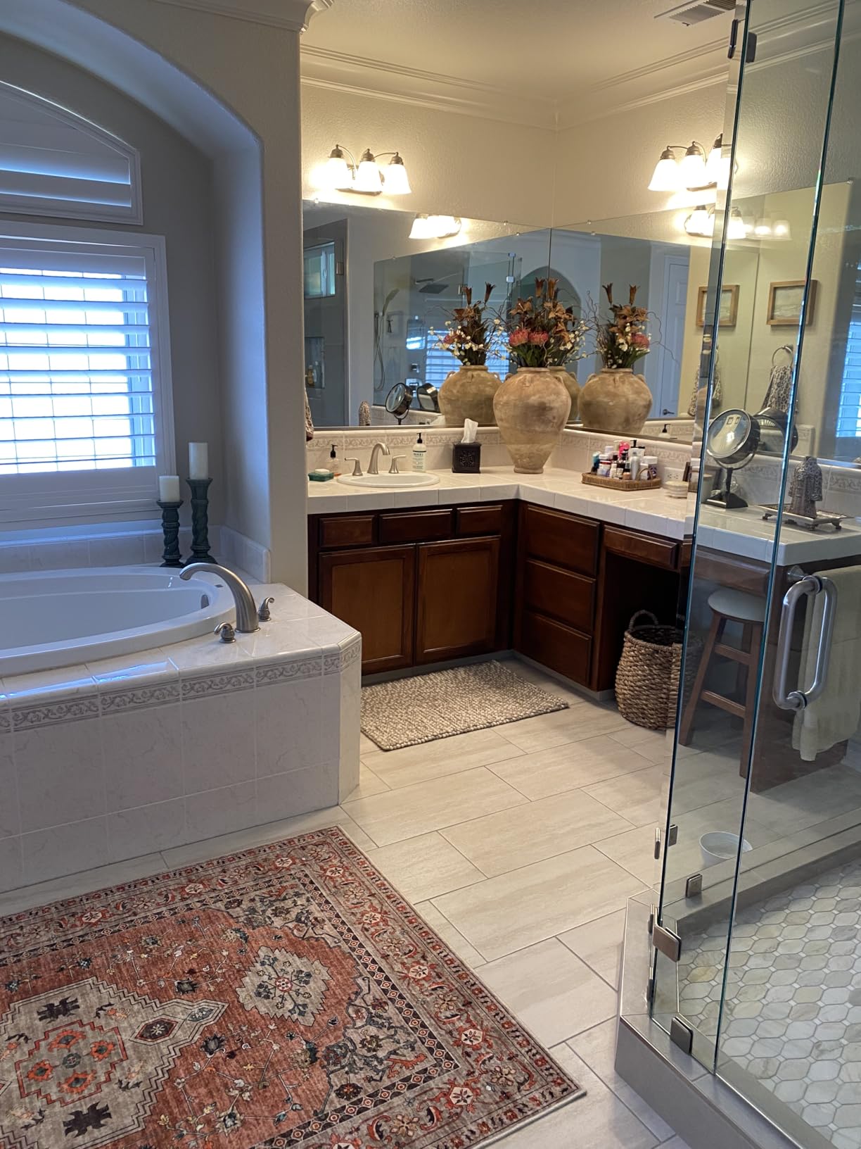 SAFAVIEH Area Rug 9x12 - Natura Collection - Large - Beige, Handmade Wool Blend, Textured Design, Ideal for Living Room, Bedroom, Dining Space (NAT620B) customer photo 2