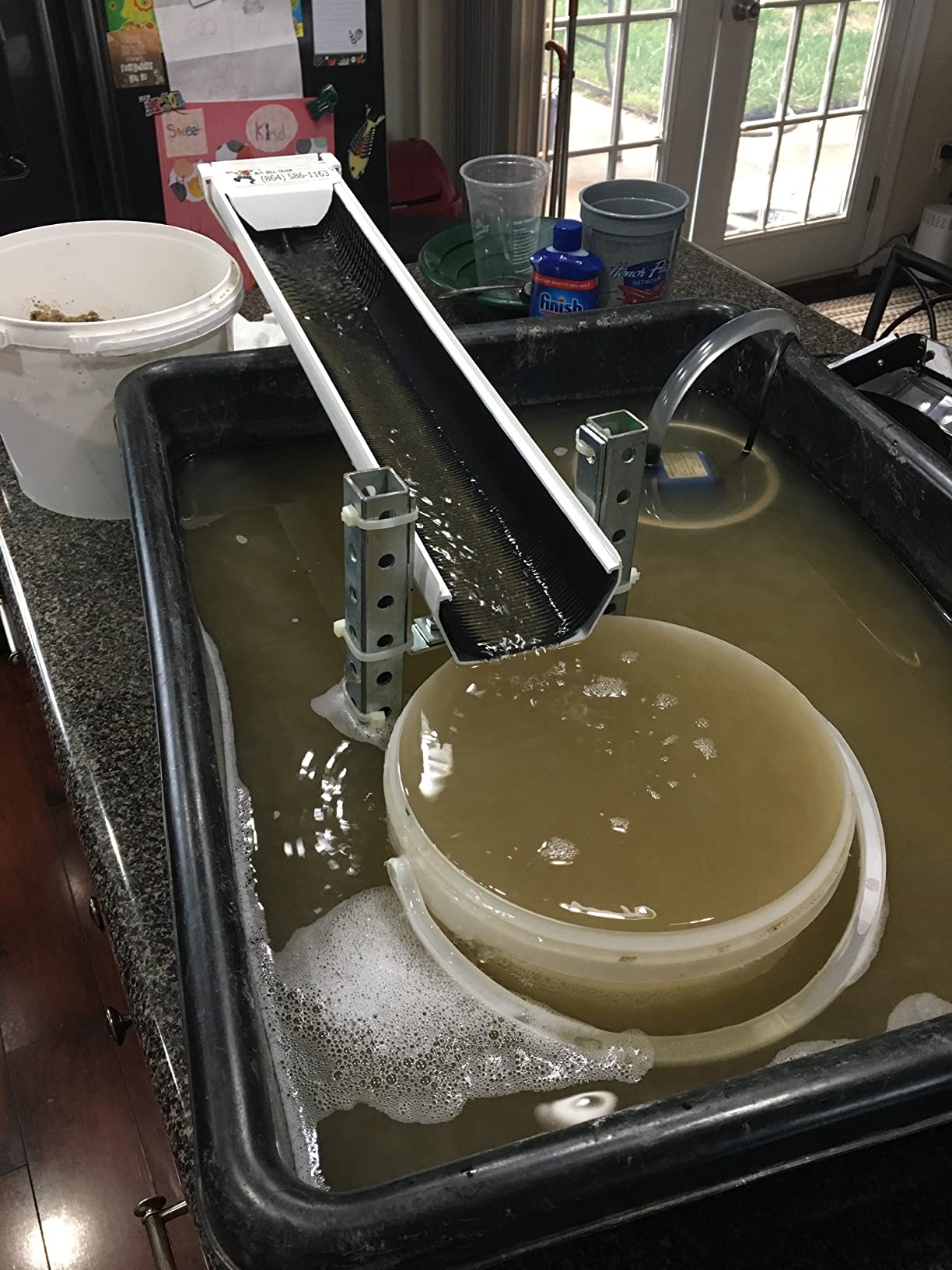 Careland Mini Sluice Box - Gold Recovery with Recirculating Pump, V Mat & Gold Stop Mat customer photo 1