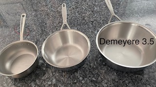 Demeyere Industry 5-Ply 3.5-qt Stainless Steel Essential Pan customer photo 1