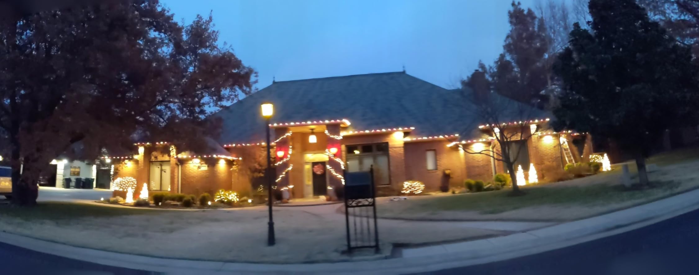 Wintergreen Lighting 25 C9 OptiCore LED Commercial Outdoor Christmas Lights - Heavy Duty Christmas String Lights; Green Wire (25 ft, Multicolor Smooth/Opaque) customer photo 1