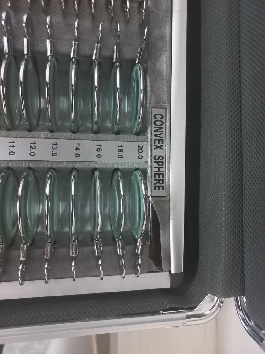 266 pcs Optical Trial Lens Set Kit Metal Rim Aluminum Case customer photo 2