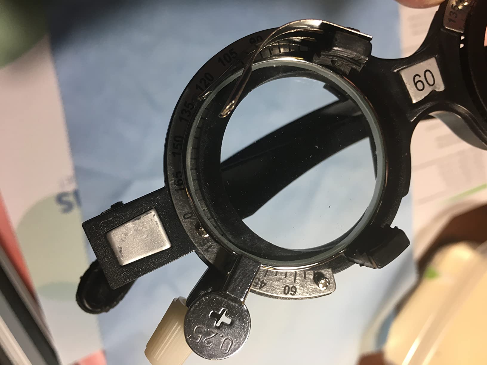 104 Trial Lens Set Metal Rim Aluminum Case Free Trial Frame customer photo 2