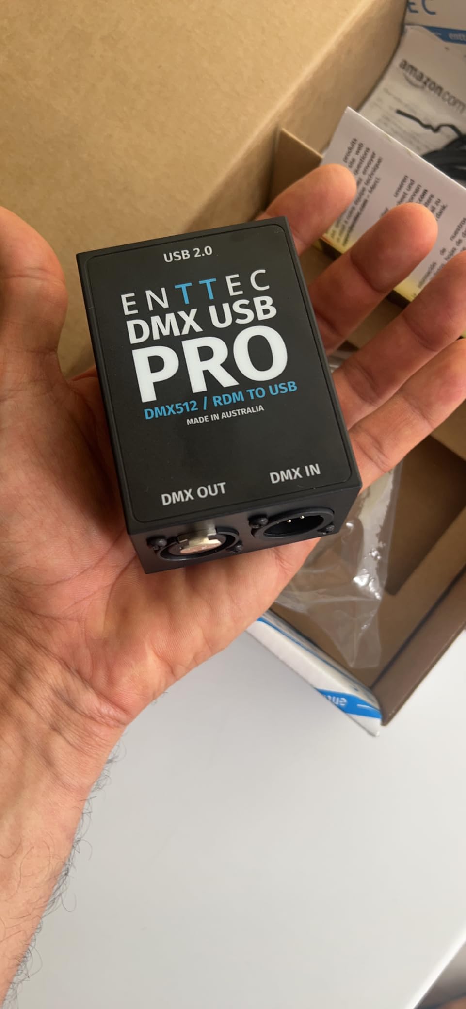 ENTTEC DMX USB Pro 512-Ch USB DMX Interface customer photo 2