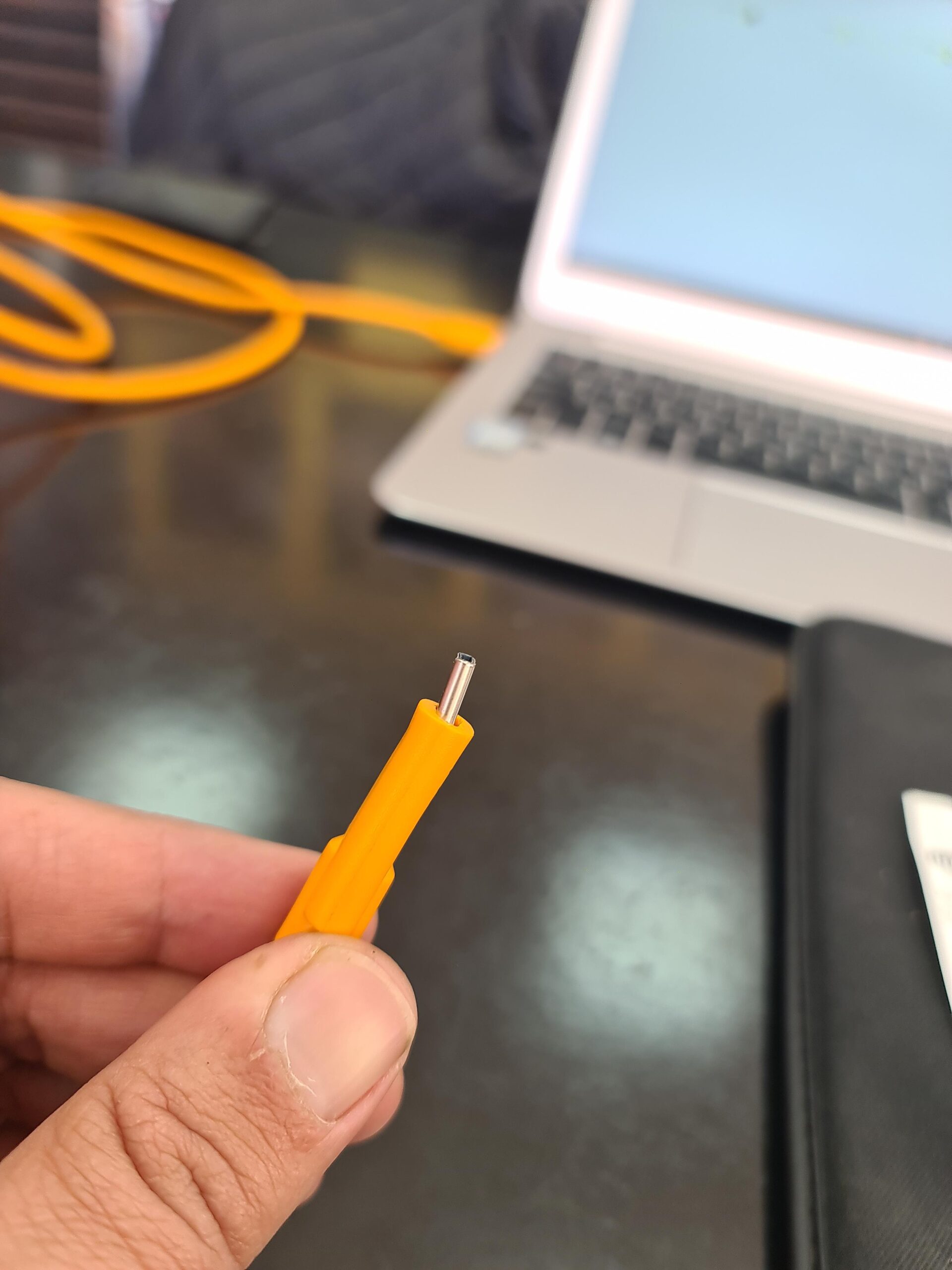 Tether Tools TetherPro USB 3.0 to USB-C Cable | for Fast Transfer and Connection Between Camera and Computer | High Visibility Orange | 15 Feet (4.6 m) customer photo 1