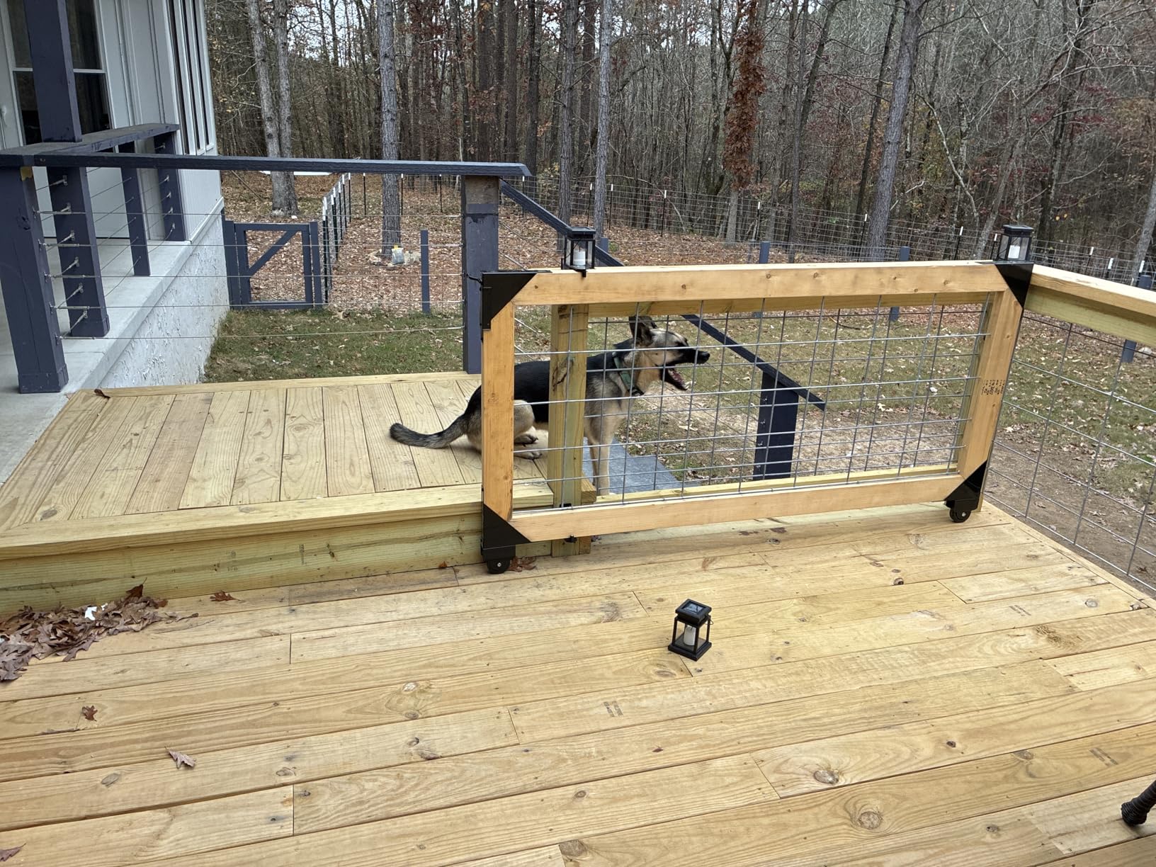 Pylex 11052 11070 Sliding Gate Kit, Black customer photo 2