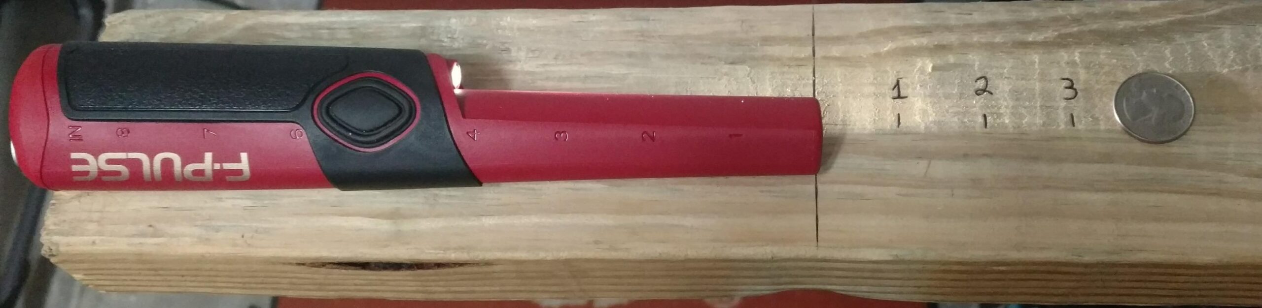 Fisher F-Pulse Waterproof Pinpointer Metal Detector, Red - Pulse Induction Technology for Deepest Detection customer photo 1