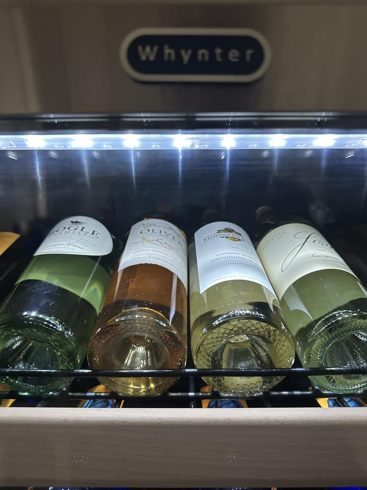 Whynter BWR-0922DZ 92 Built-in or Freestanding Stainless Steel Dual Zone Compressor Large Capacity Wine Refrigerator with Display Rack for Open Bottles and LED Display customer photo 2