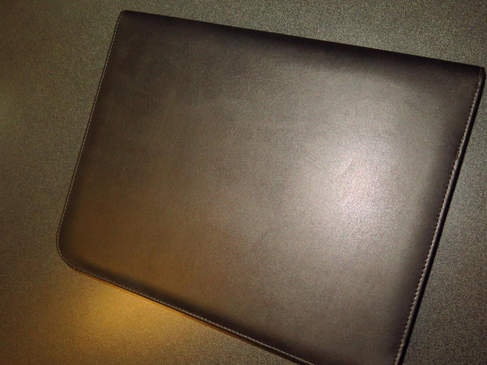 NERO MANETTI- Zippered Vegan Leather Padfolio/Portfolio Pad Holder-Business PU Leather Notepad Folder for Resumes, Interviews, iPad/Tablet, Phone, Legal Pad Notebook Executive Binder for Women, Men customer photo 1