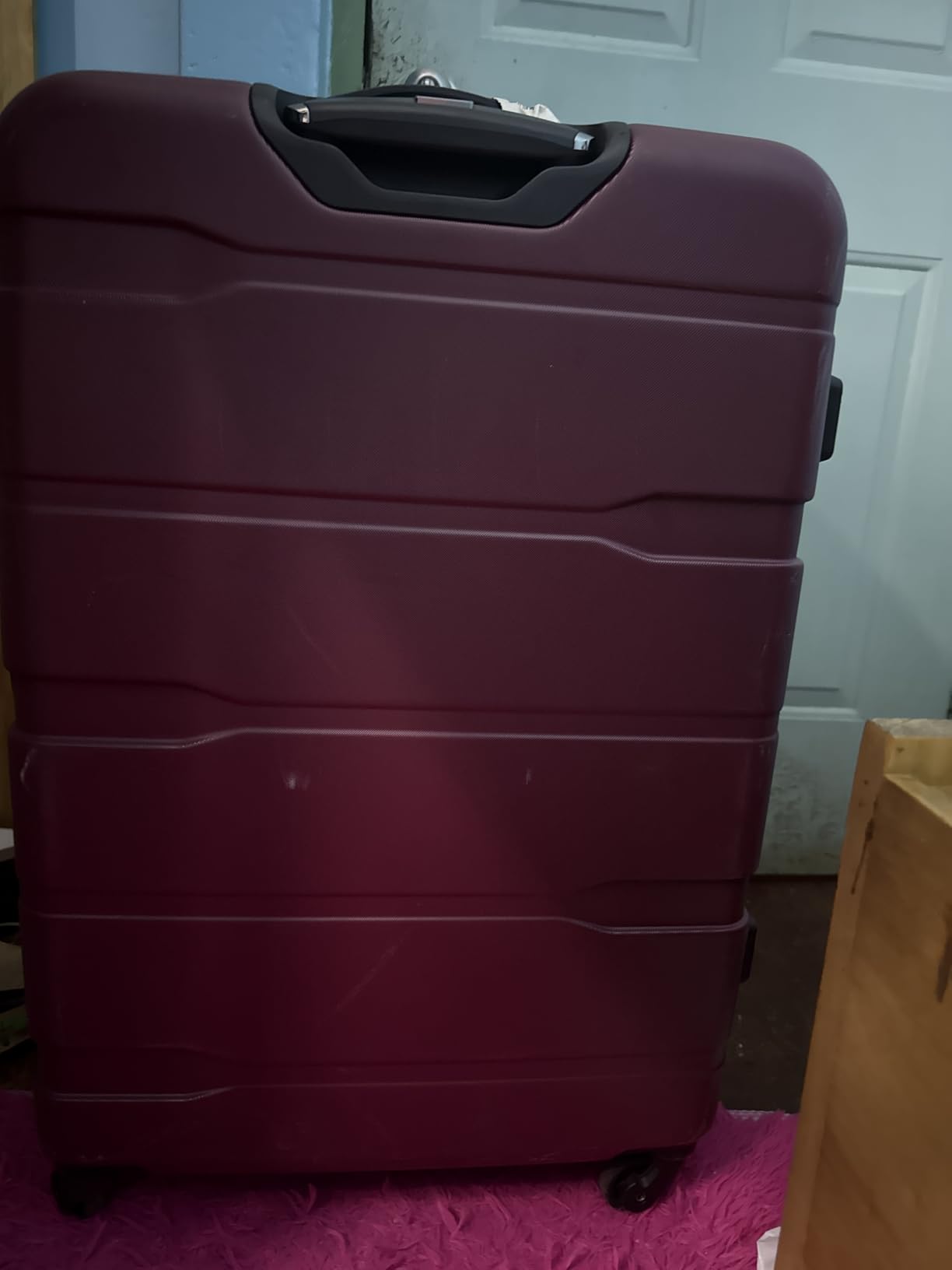 Coolife Luggage Set 3 Piece Hardside PC+ABS Suitcase with TSA Lock, Expandable Large Checked Luggage, Lightweight Rolling Carry On with Spinner Wheels customer photo 1